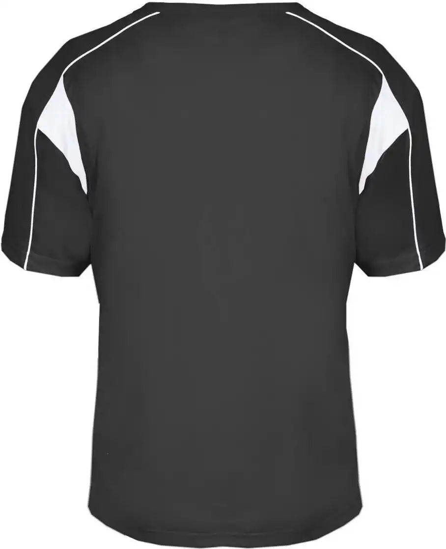 Badger Sport 7937 Adult Pro Placket Graphite White