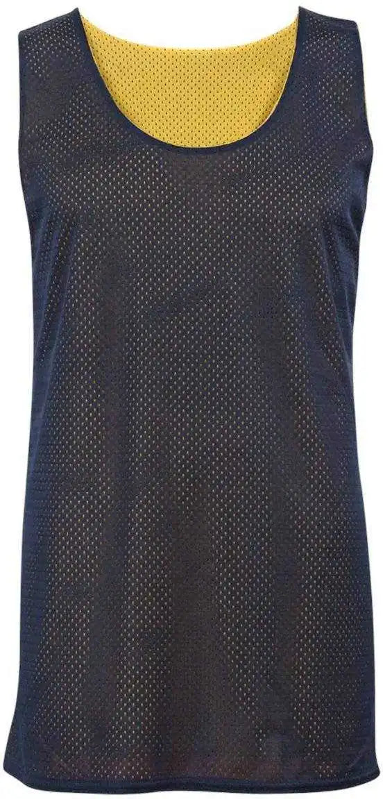 Badger Sport 8529 Mesh Reversible Tank - Navy Gold