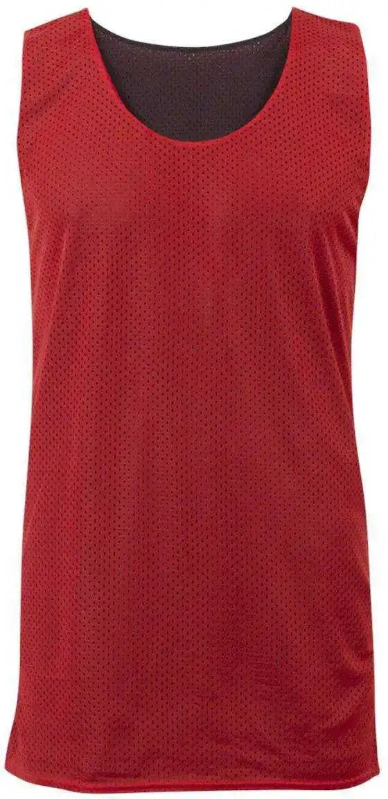 Badger Sport 8529 Mesh Reversible Tank Red Black