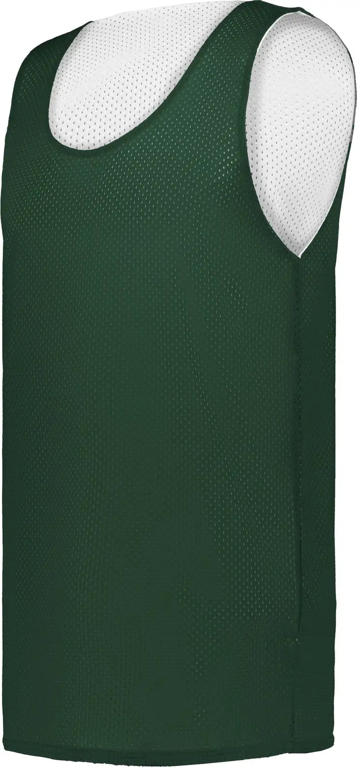 Badger Sport 852900b Mesh Reversible Jersey - Forest White - Adult s