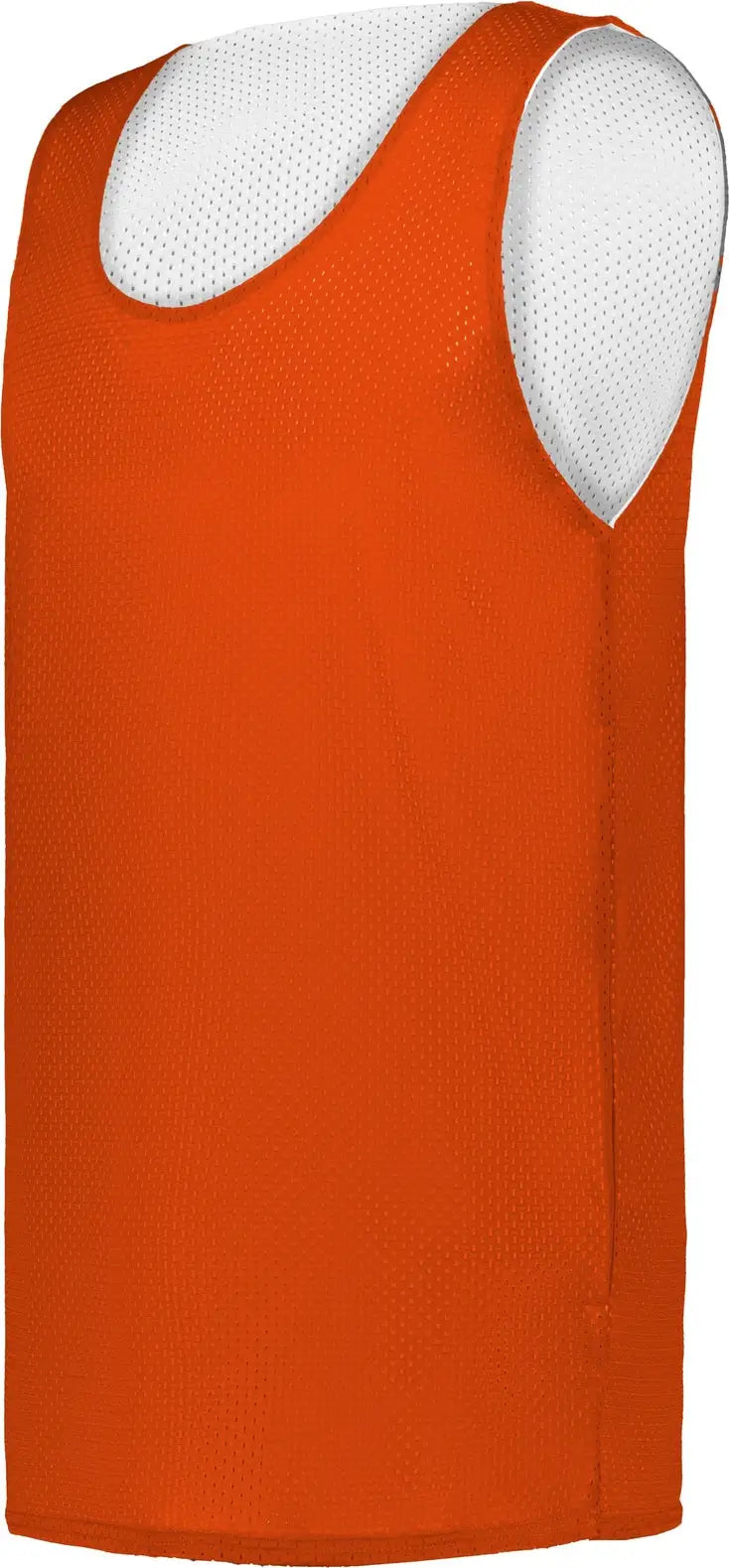 Badger Sport 8529b Mesh Reversible Jersey - Burnt Orange White