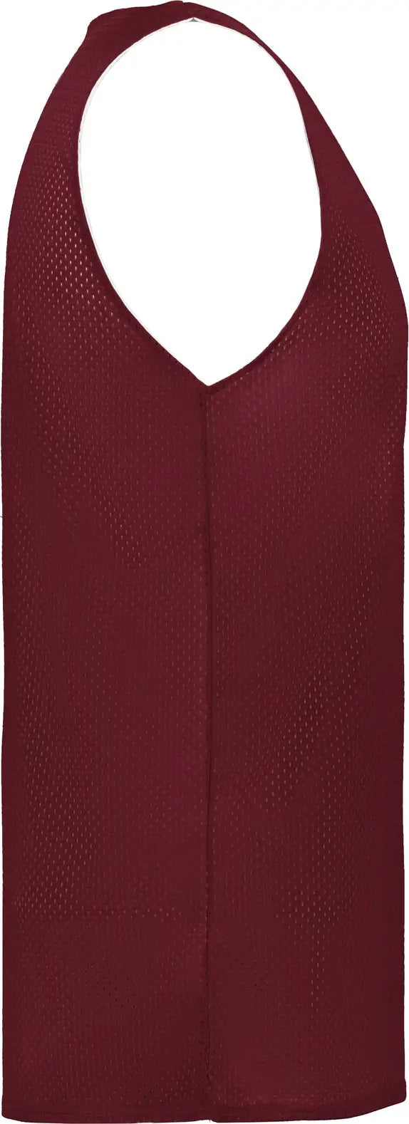 Badger Sport 8529b Mesh Reversible Jersey - Cardinal White