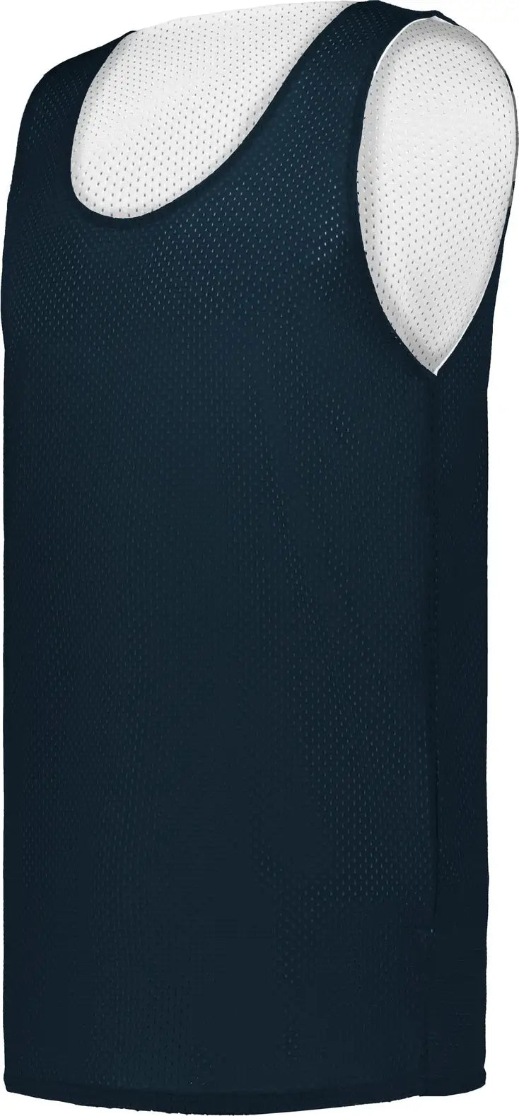Badger Sport 8529b Mesh Reversible Jersey - Navy White - Adult s
