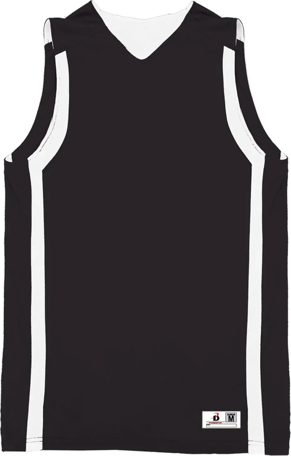 Badger Sport 8551 B-slam Reversible Tank - Black White