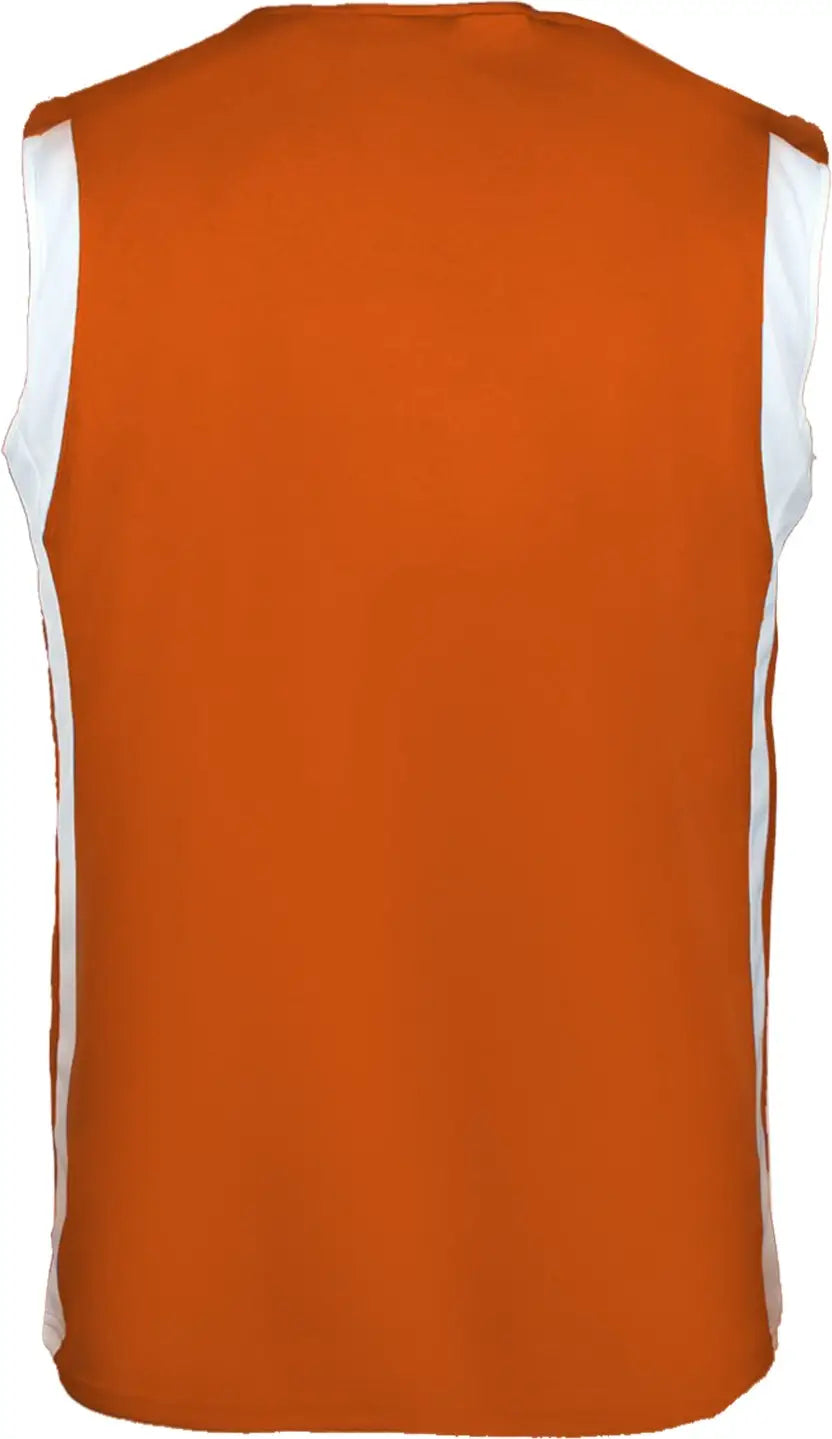 Badger Sport 8551 B-slam Reversible Tank - Burnt Orange White