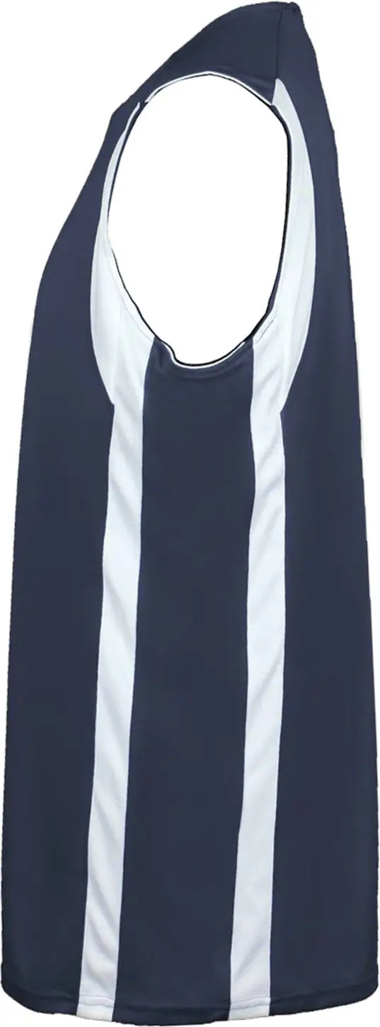 Badger Sport 8551 B-slam Reversible Tank - Navy White