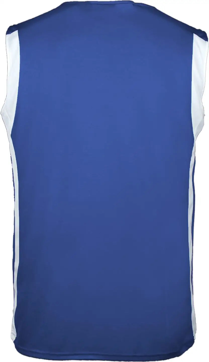 Badger Sport 8551 B-slam Reversible Tank - Royal White