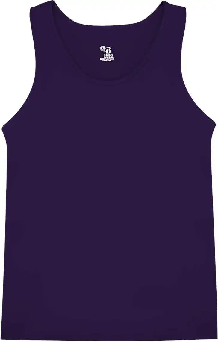 Badger Sport 8662 B-core Mens Singlet - Purple