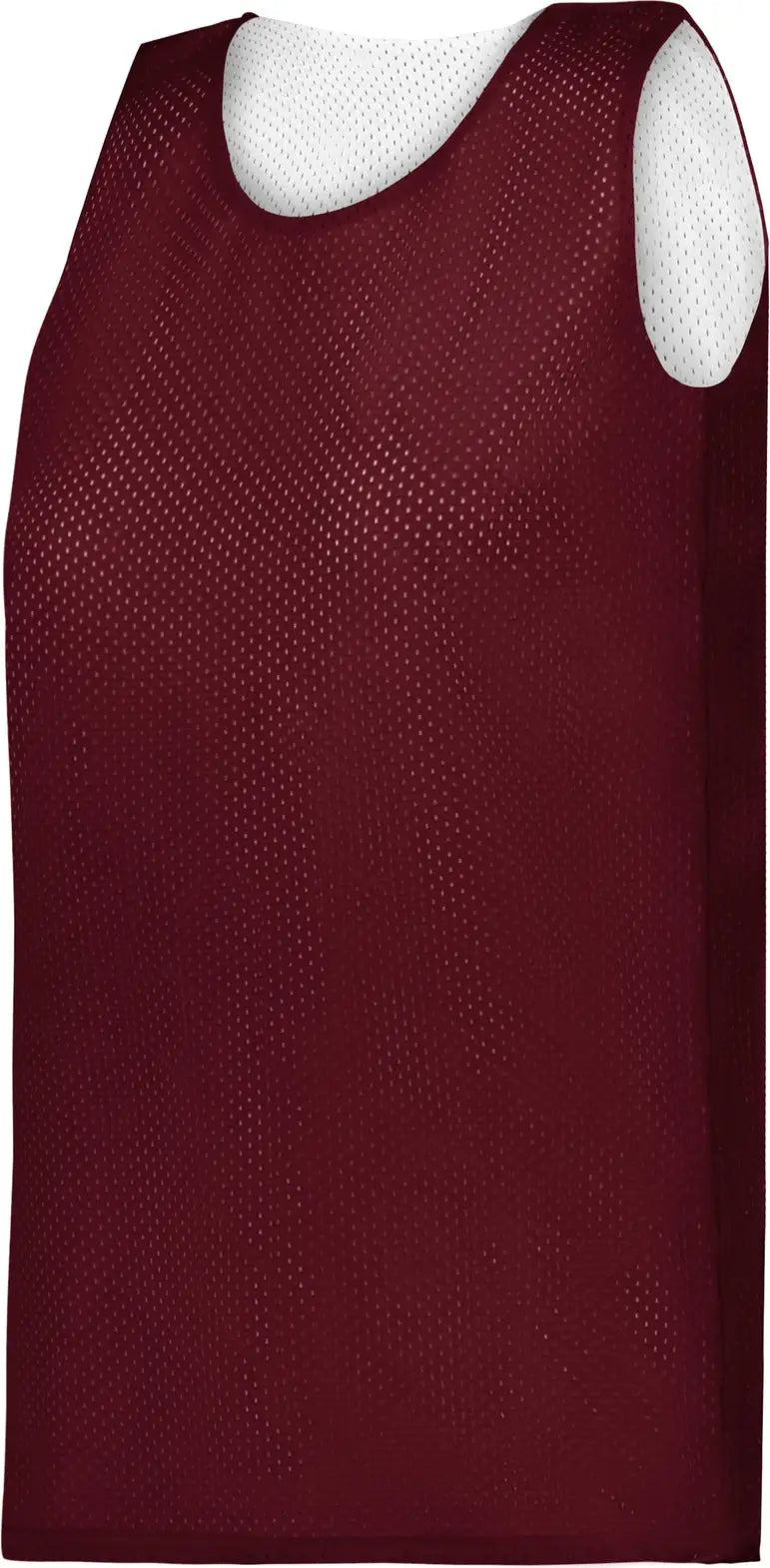 Badger Sport 8978 Ladies Mesh Reversible Jersey - Cardinal White - Xs