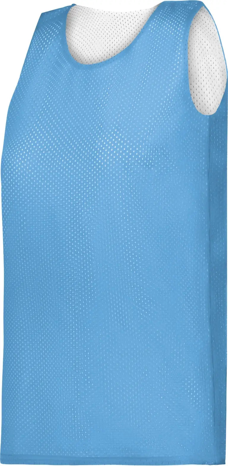 Badger Sport 8978 Ladies Mesh Reversible Jersey - Columbia Blue White - Xs