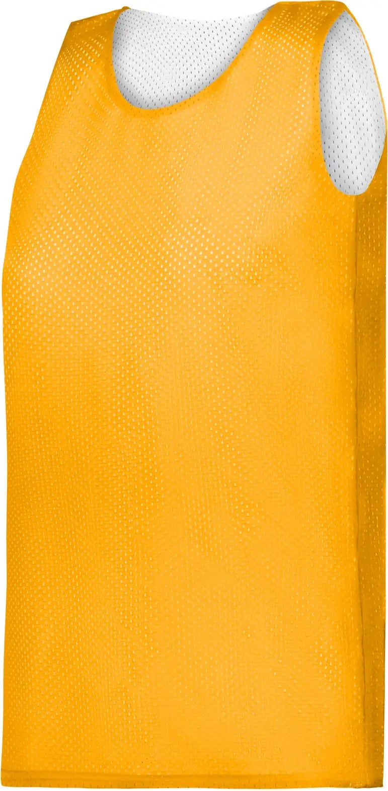 Badger Sport 8978 Ladies Mesh Reversible Jersey - Gold White - Xs