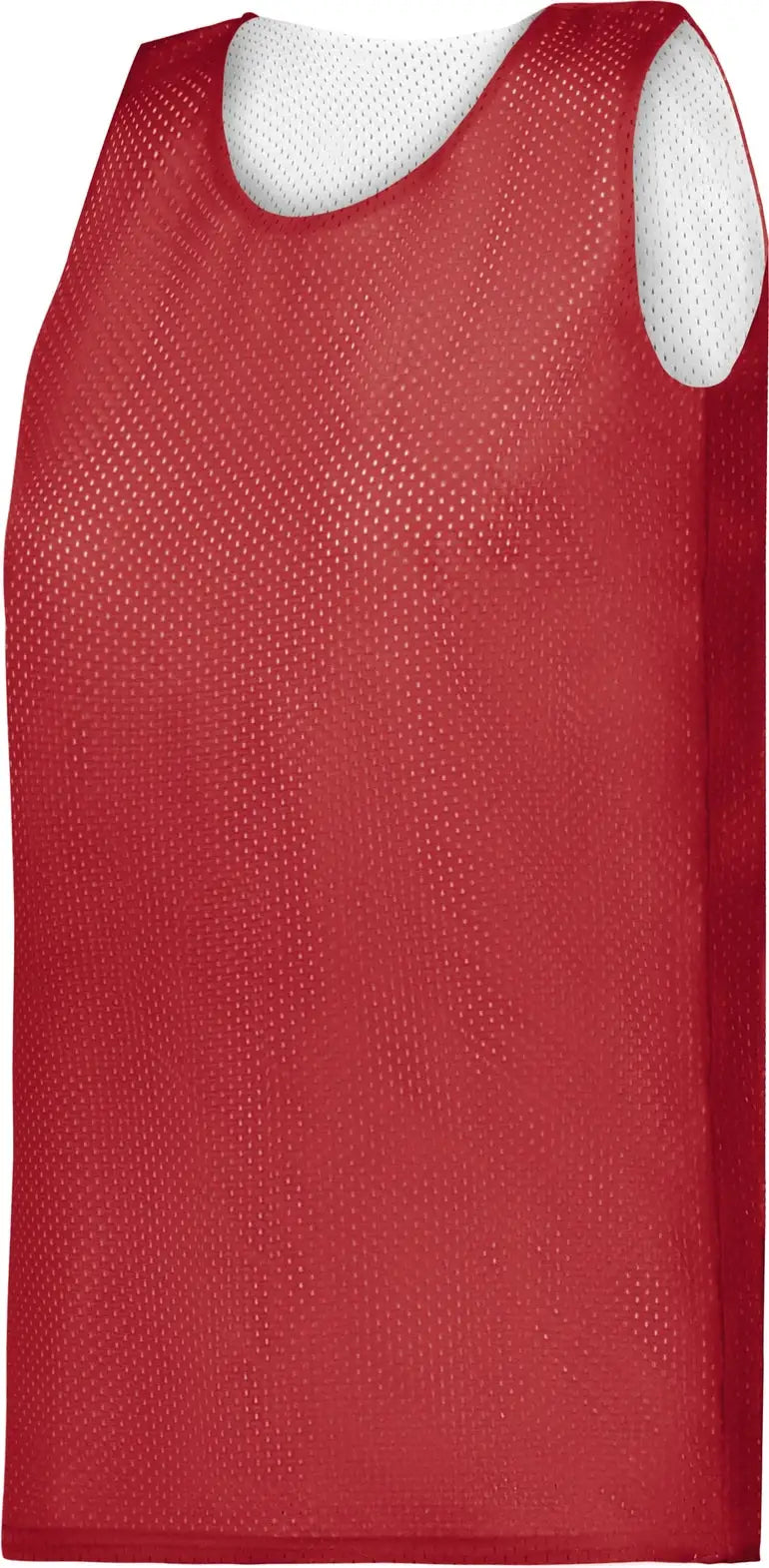 Badger Sport 8978 Ladies Mesh Reversible Jersey - Red White - Xs