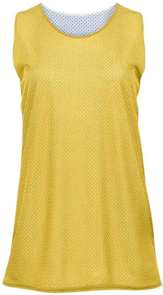 Badger Sport 8978 Ladies Reversible Tank Gold White