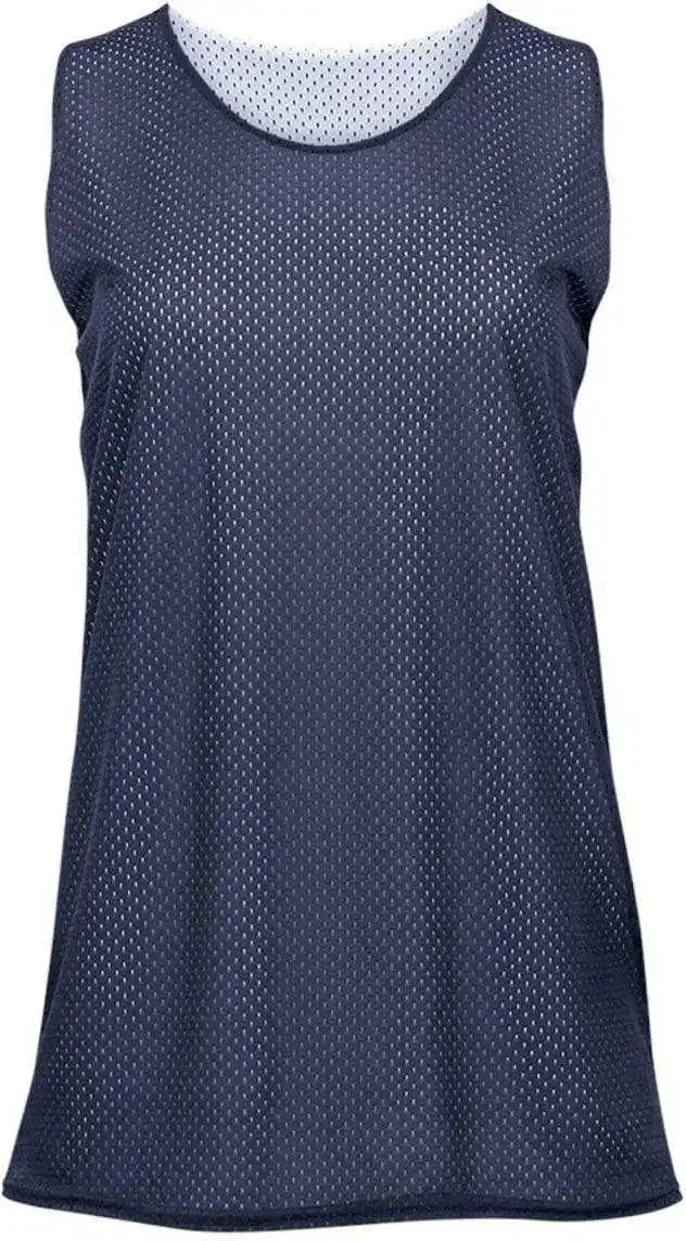 Badger Sport 8978 Ladies Reversible Tank Navy White