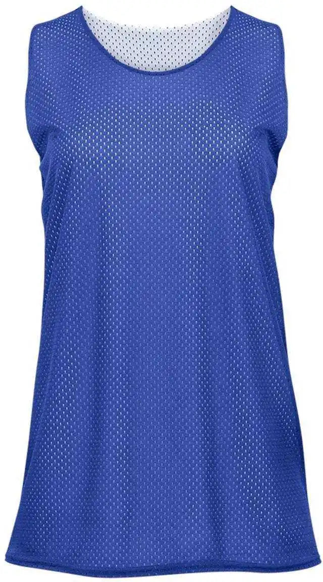 Badger Sport 8978 Ladies Reversible Tank Royal White