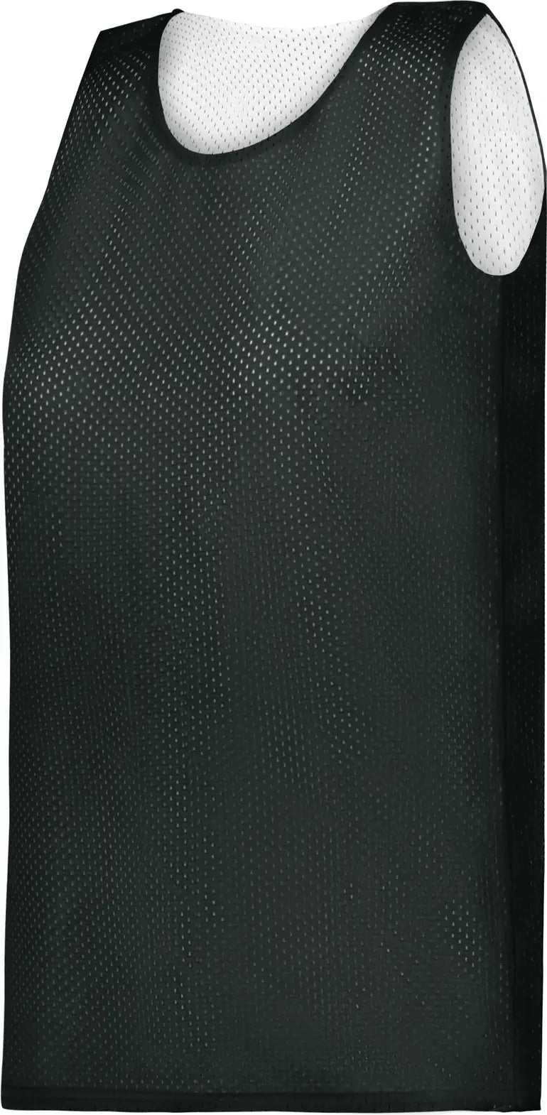 Badger Sport 897800 Ladies Mesh Reversible Jersey - Black White - Xs