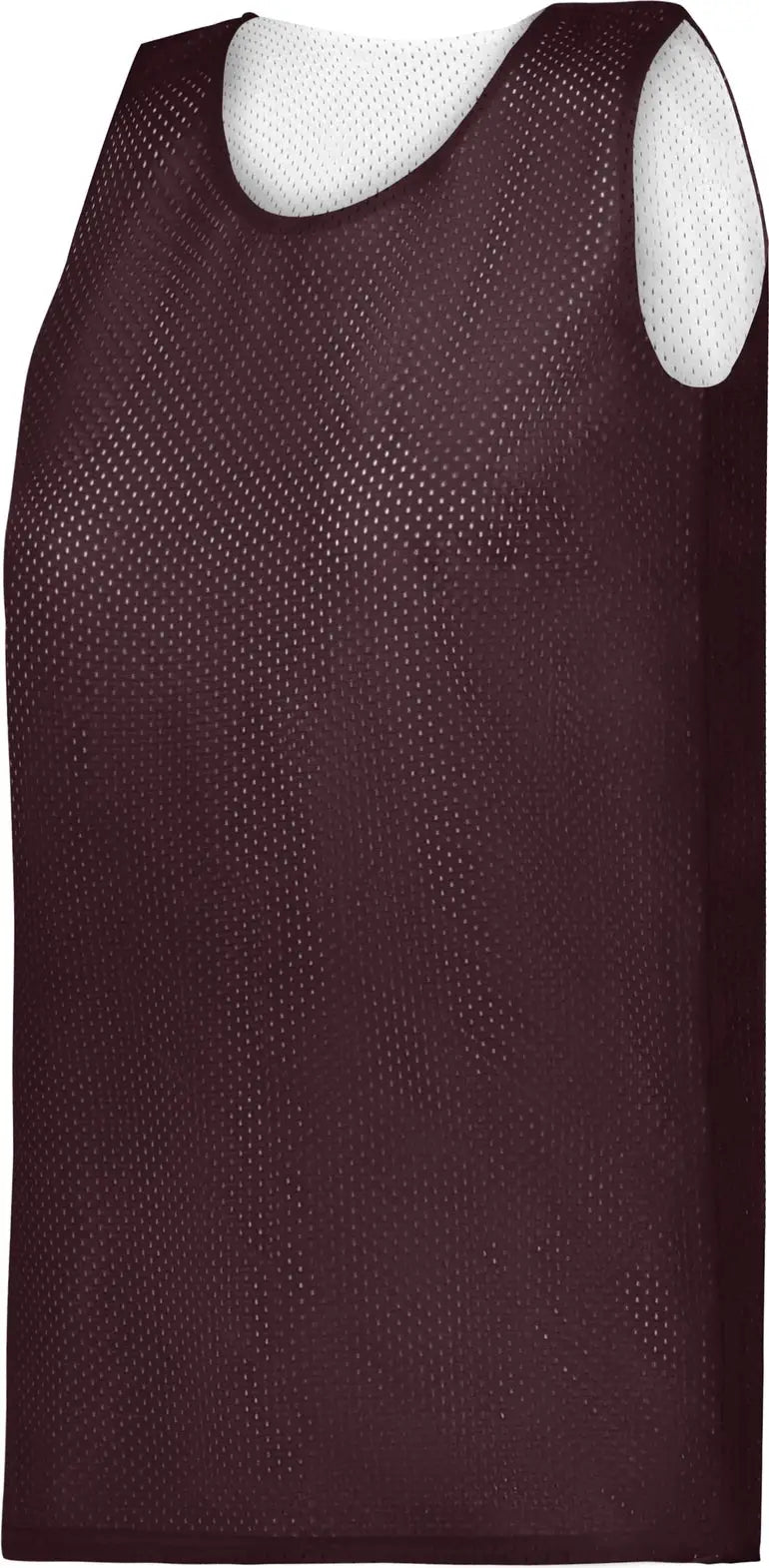 Badger Sport 897800 Ladies Mesh Reversible Jersey - Maroon White - Xs