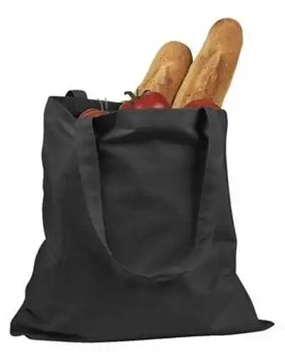 Bagedge Be007 6 Oz Canvas Promo Tote - Black