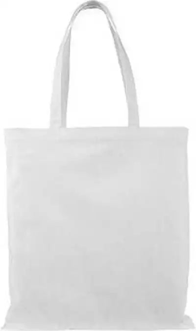 Bagedge Be007 6 Oz Canvas Promo Tote - White