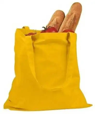 Bagedge Be007 6 Oz Canvas Promo Tote - Yellow