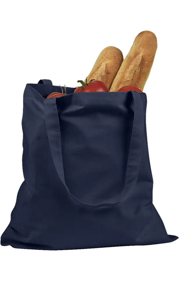 Bagedge Be007 Canvas Promo Tote - Navy