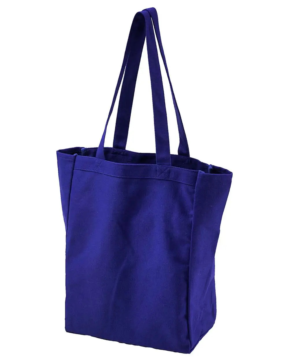 Bagedge Be008 Canvas Book Tote - Royal - one Size Fits Most