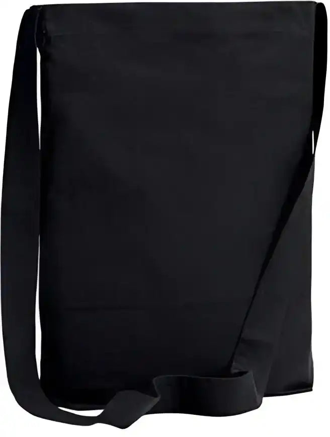 Bagedge Be056 Canvas Sling Tote - Black