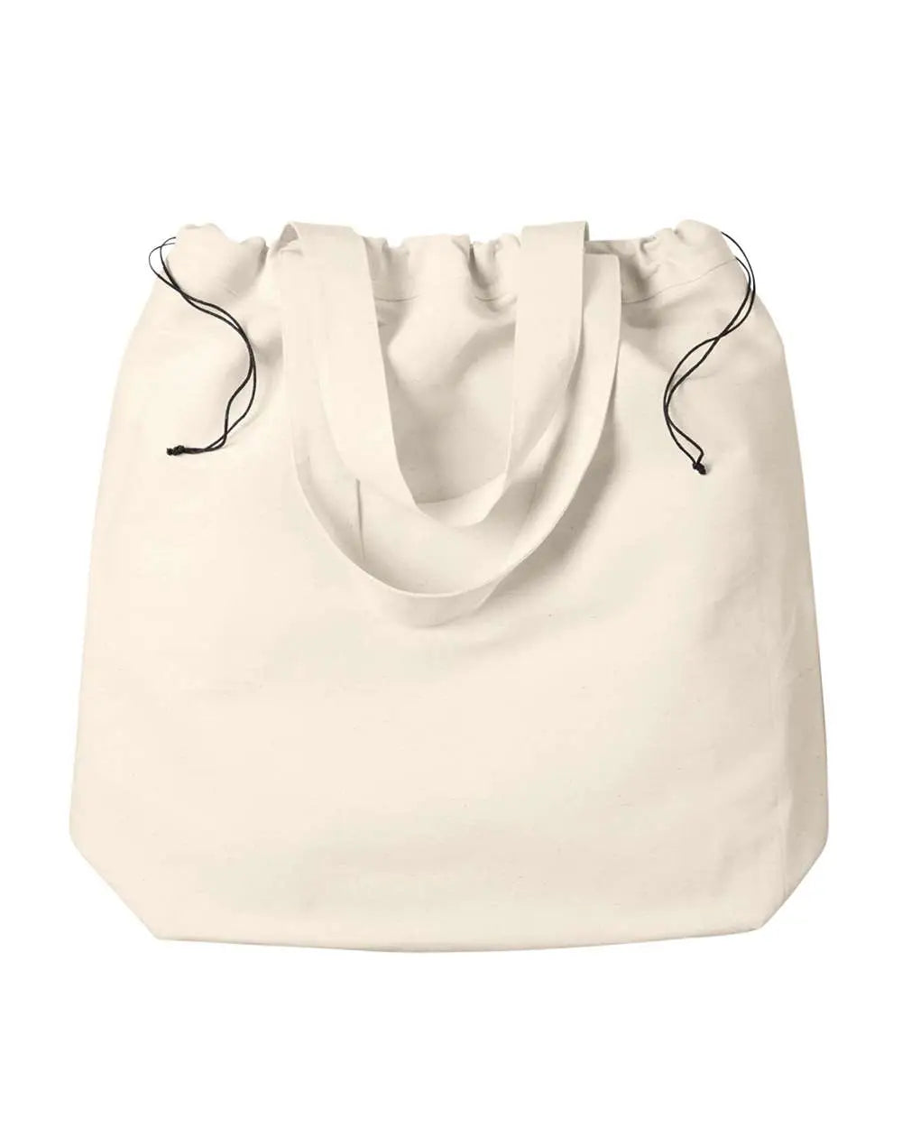 Bagedge Be087 Drawstring Tote Bag - Natural