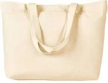 Bagedge Be102 Cotton Twill Horizontal Shopper - Natural