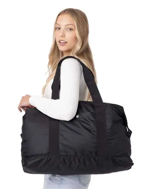 Bagedge Be279 Getaway Duffel - Black - Black / one Size Fits Most