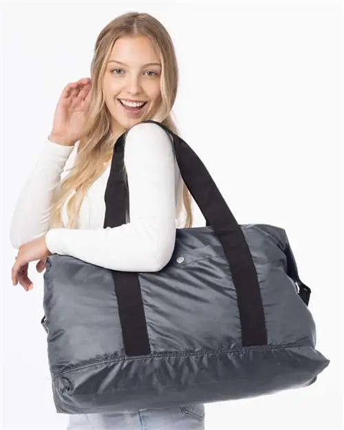Bagedge Be279 Getaway Duffel - Grey - Gray / one Size Fits Most