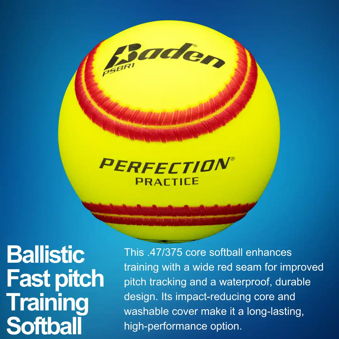 Ballistic Fast Pitch Batting Practice Training Softball