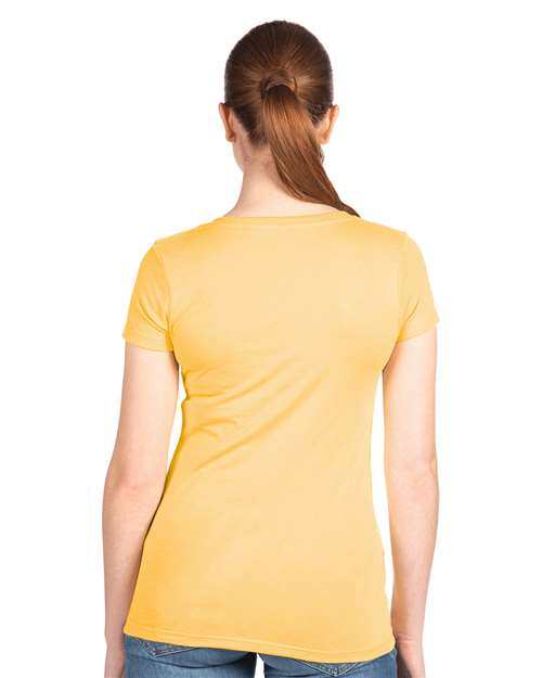 Banana Cream Women&#39;s Ideal V-Neck T-Shirt - 1540
