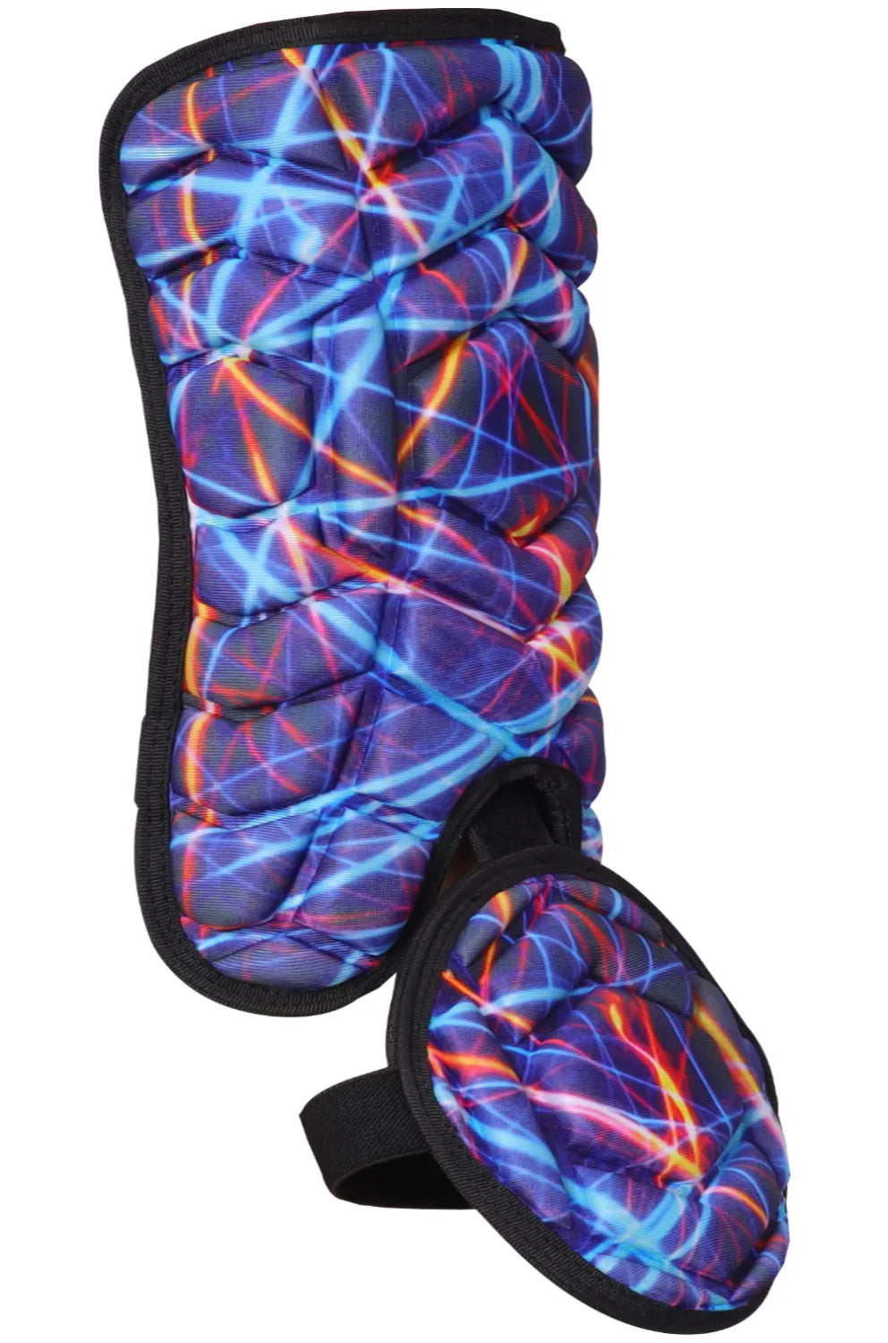 Baseball Batter’s Leg Guard with Adjustable Straps (lazer) - Universal (both Sidded) / Youth