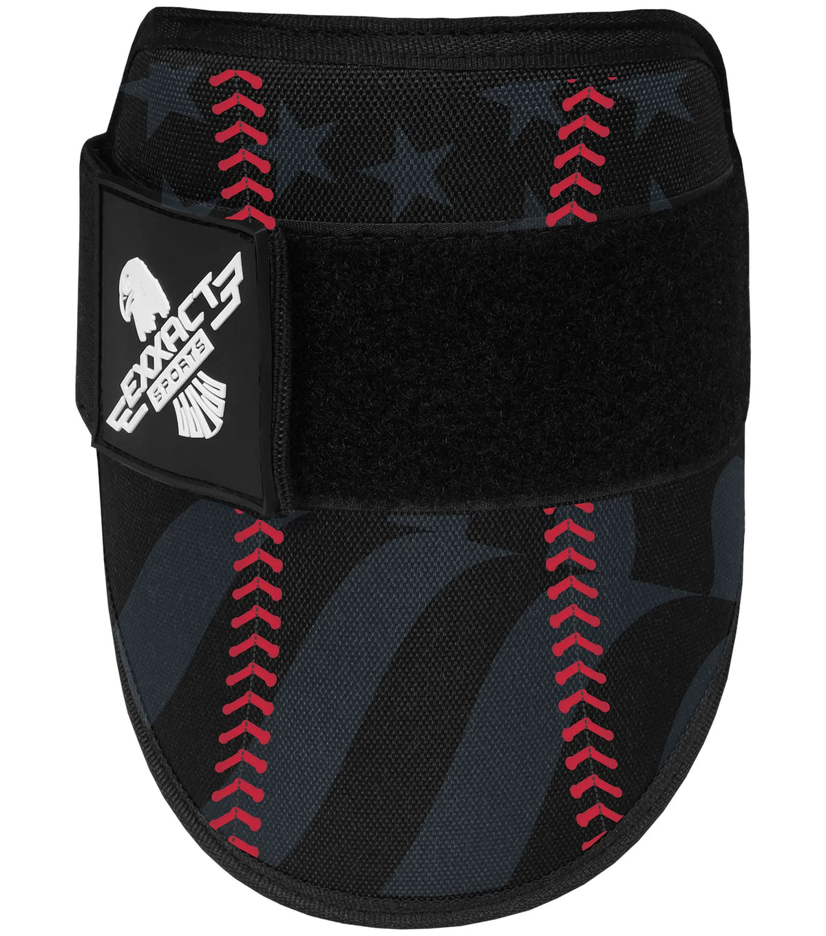 Baseball Elbow Guard with Adjustable Strap (black Flag)