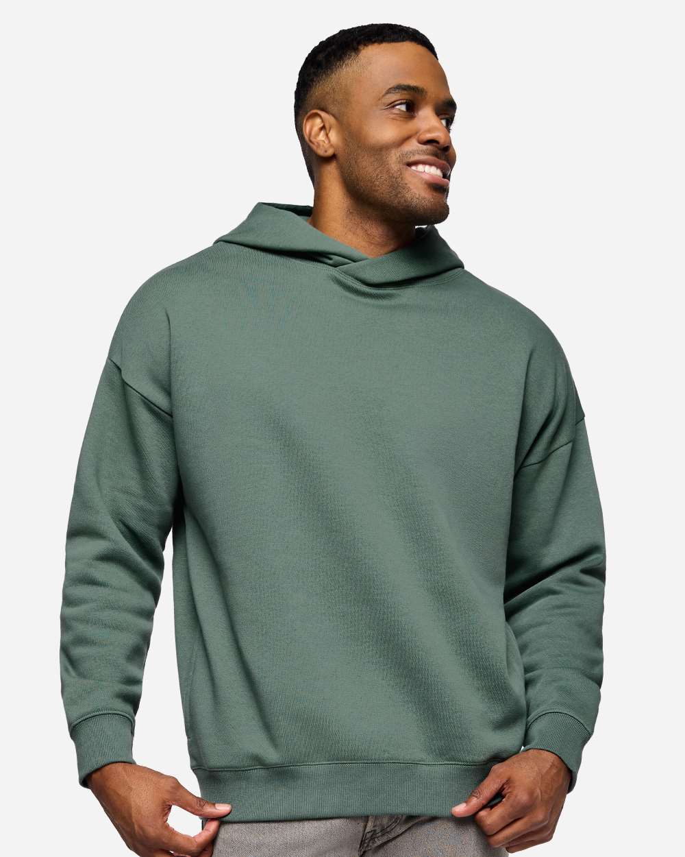 Basil Unisex Heavyweight Hoodie Sweatshirt - 6956 plain