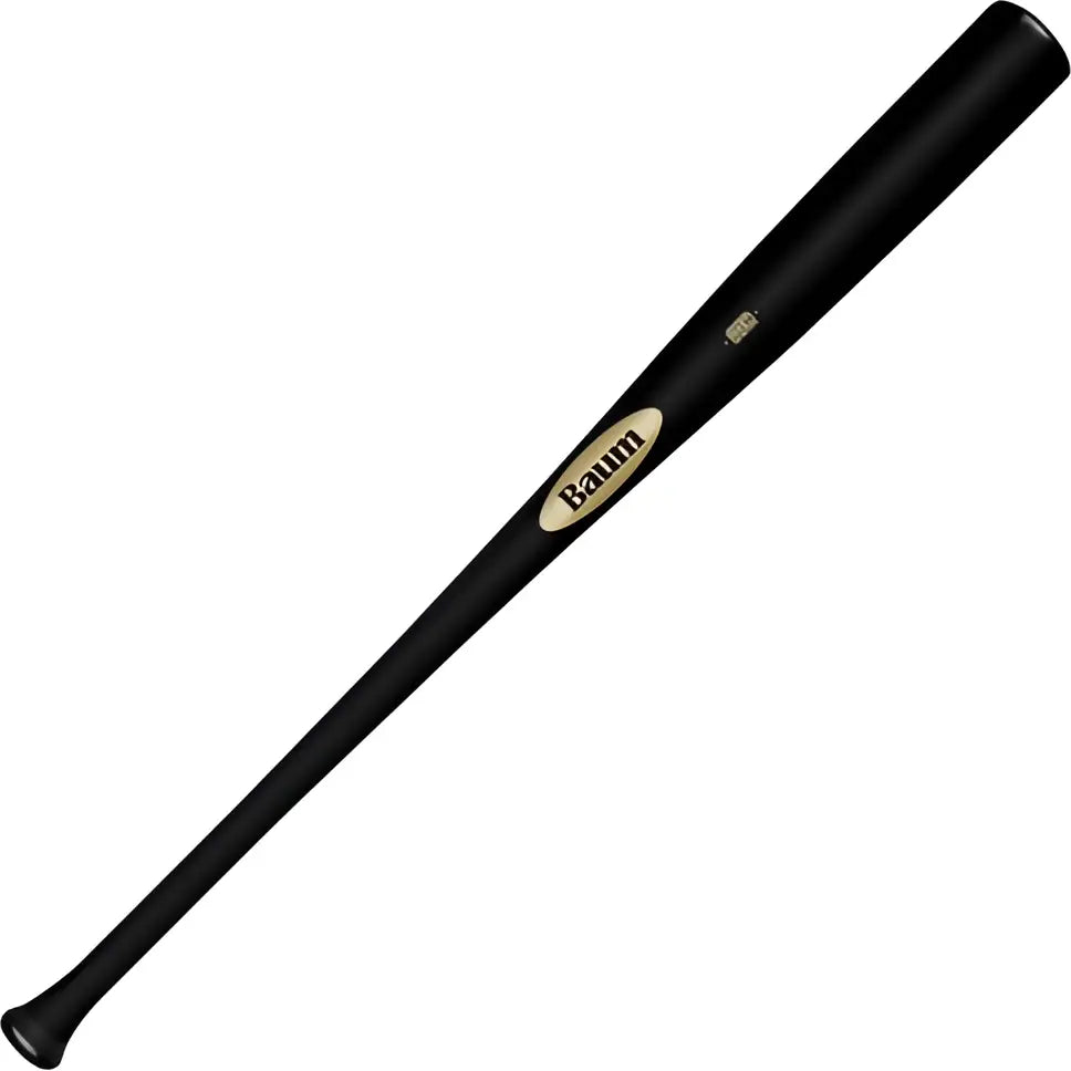 Baum Bat Maple Gold Stock Bbcor Flared Bbmfgstockpro - Black