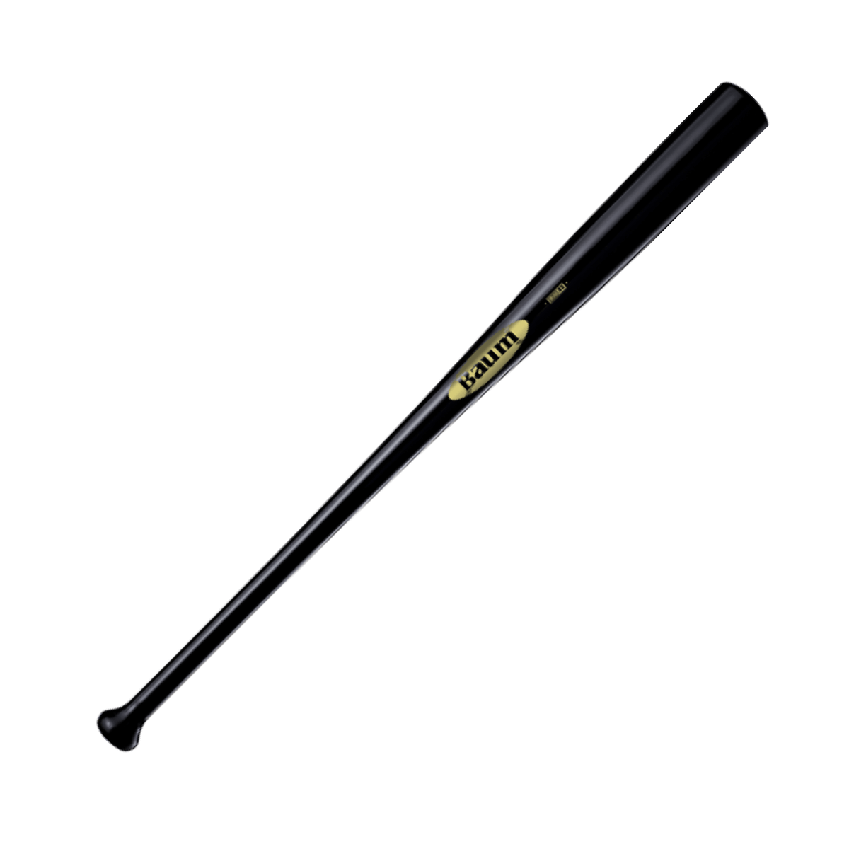 Baum Bat Maple Standard Gold Stock (-3) Wood Baseball - Black