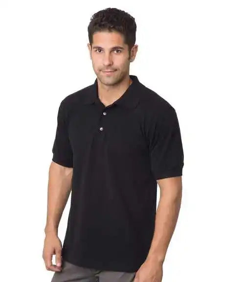 Bayside 1000 Usa-made Polo - Black