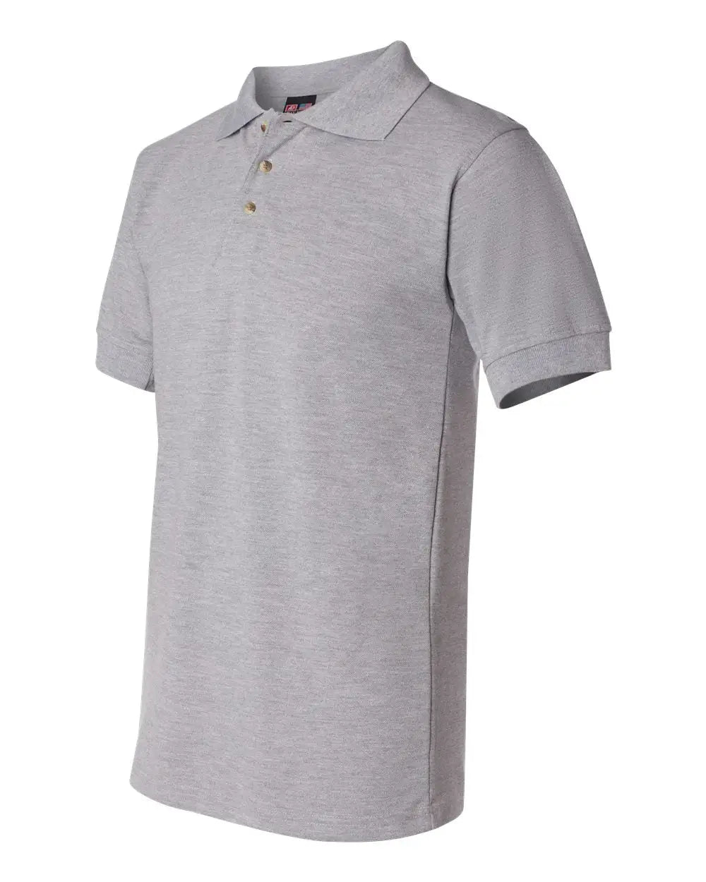 Bayside 1000 Usa-made Polo - Dark Ash - Gray / s