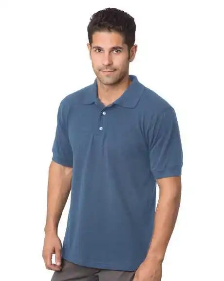 Bayside 1000 Usa-made Polo - Denim