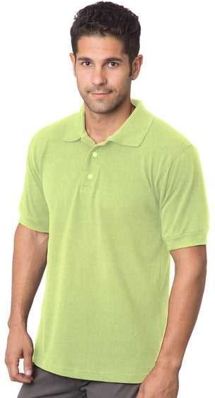 Bayside 1000 Usa-made Polo - Lime Green