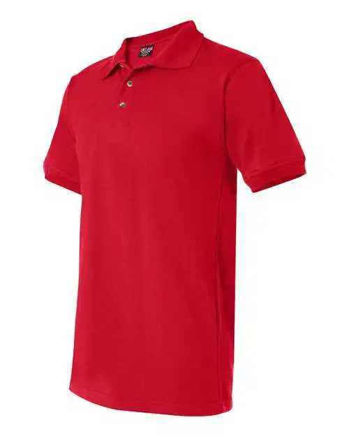 Bayside 1000 Usa-made Polo - Red