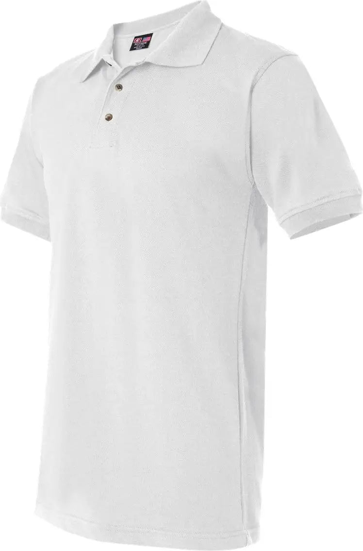 Bayside 1000 Usa-made Polo - White