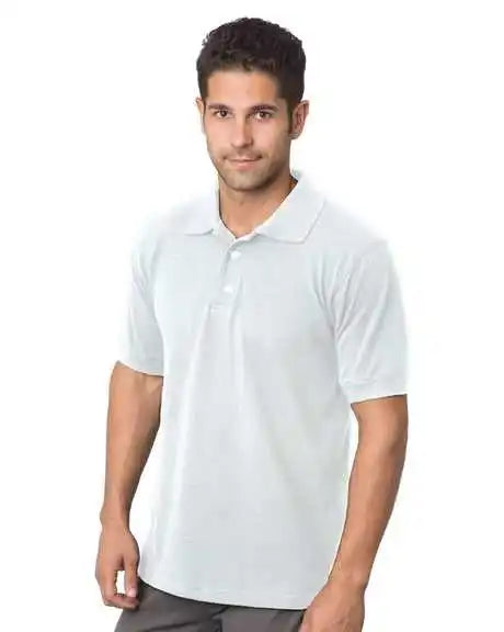 Bayside 1000 Usa-made Polo - White