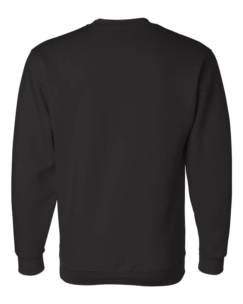 Bayside 1102 Usa-made Crewneck Sweatshirt - Black