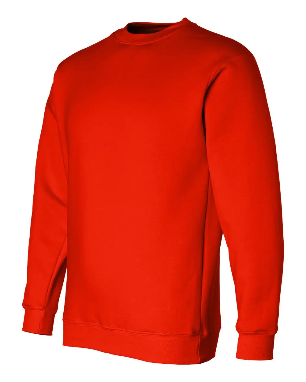 Bayside 1102 Usa-made Crewneck Sweatshirt - Bright Orange