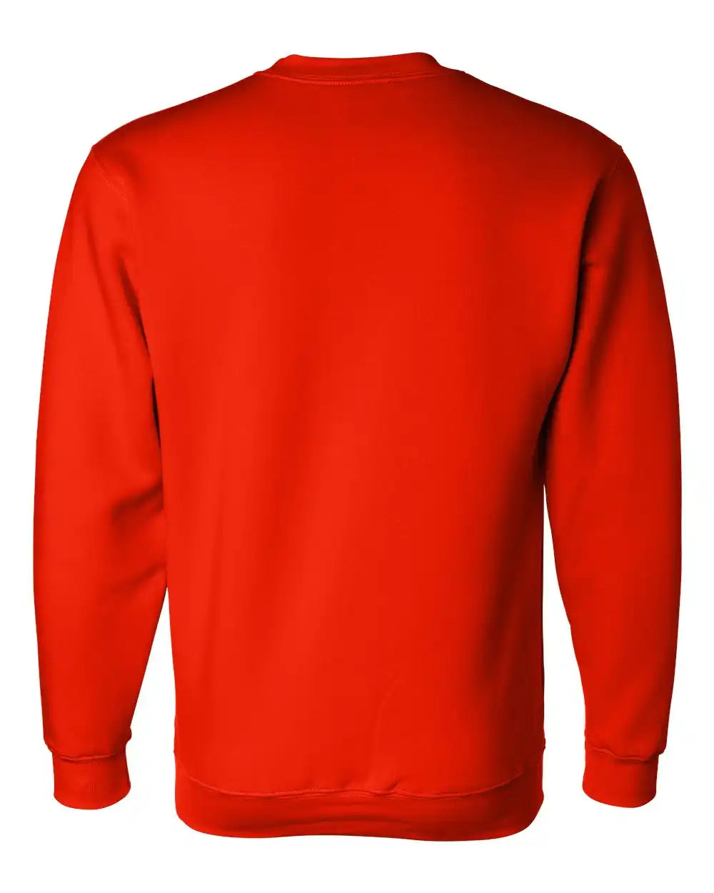 Bayside 1102 Usa-made Crewneck Sweatshirt - Bright Orange