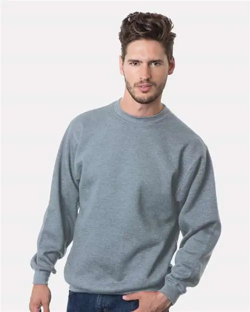 Bayside 1102 Usa-made Crewneck Sweatshirt - Dark Ash