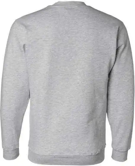Bayside 1102 Usa Made Crewneck Sweatshirt Dark Ash